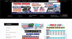 Desktop Screenshot of printingsurabaya.com